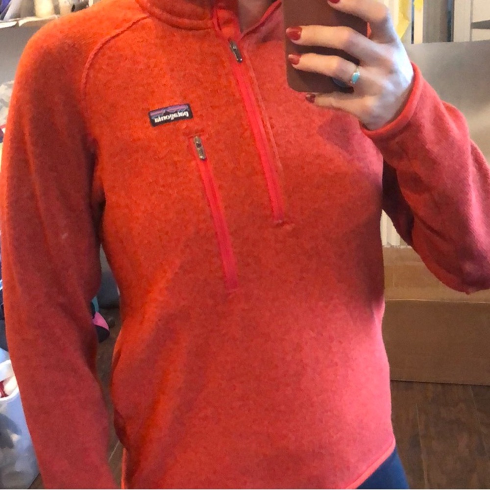 Patagonia Women's Deep Orange Sweater